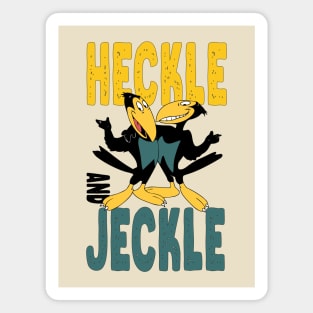 Heckle and Jeckle - Old Cartoon Magnet